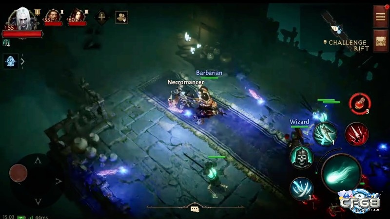 Diablo Immortal cho phép game thủ trải nghiệm chiến đấu liên tục