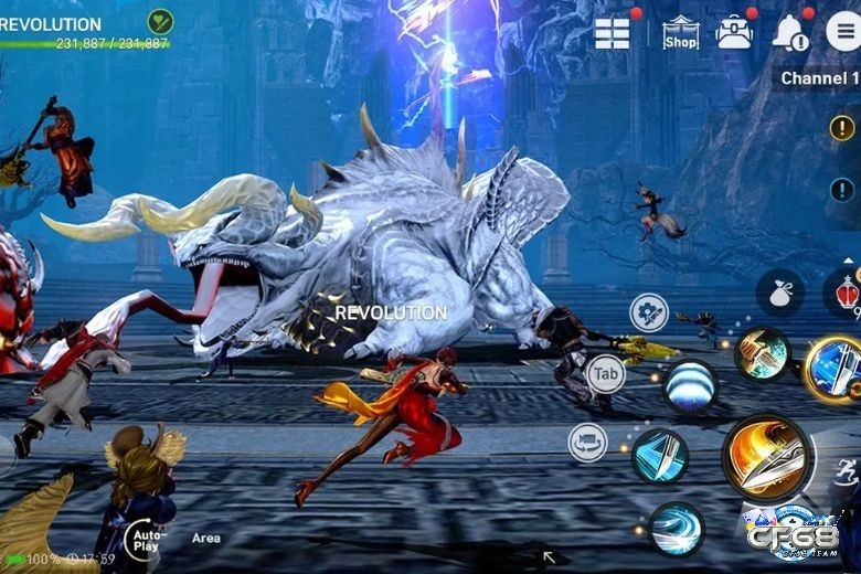 Hệ thống chiến đấu thời gian thực trong Blade & Soul: Revolution