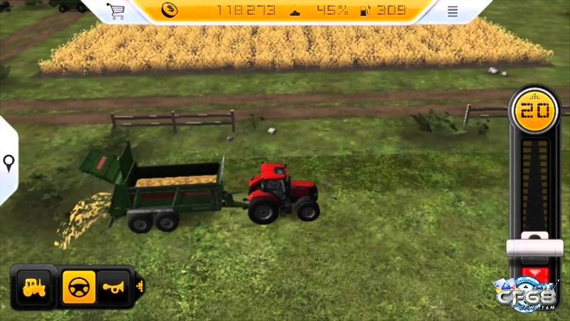 Farming Simulator 14 sở hữu đồ họa sống động 