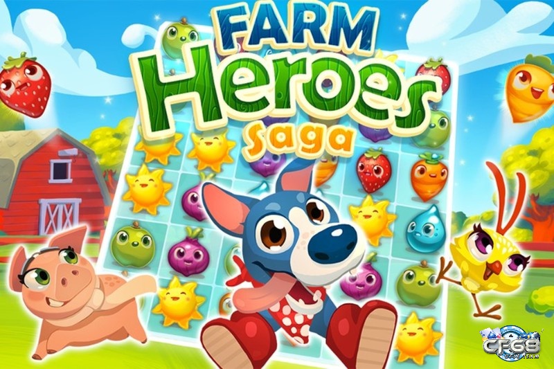 Farm Heroes Saga là game nông thu hút mọi lứa tuổi