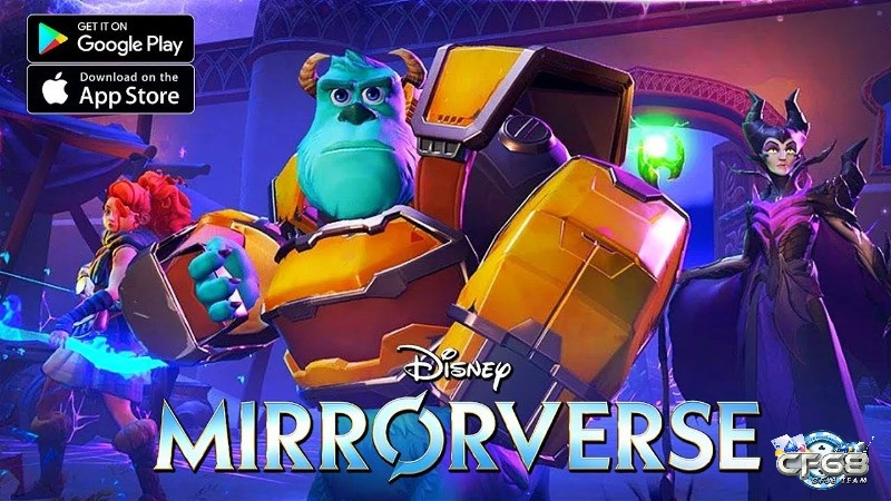 Disney Mirrorverse quy tụ nhiều nhân vật quen thuộc từ tuổi thơ như Chuột Mickey, Vịt Donald…