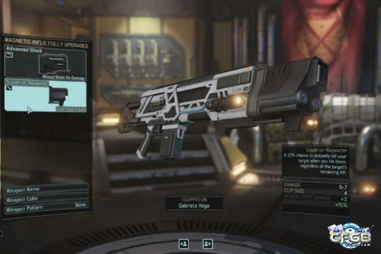 Vũ khí trong XCOM 2 được trang bị phù hợp với class của game thủ