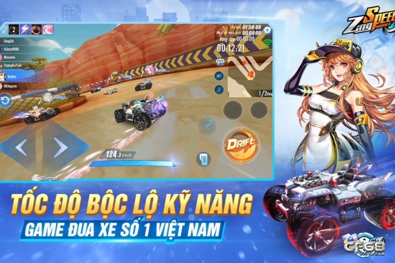 Chế độ đua xe hấp dẫn giúp ZingSpeed Mobile giữ chân game thủ