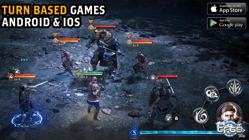 Top turn based mobile games hấp dẫn và được yêu thích