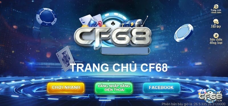 Tham gia trải nghiệm lô đề tại nhà cái CF68 uy tín và chất lượng 