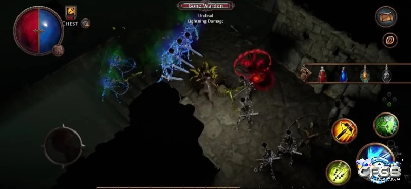 Path of Exile cho phép người chơi chọn từ nhiều lớp nhân vật khác nhau