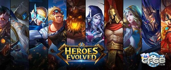 Heroes Evolved kết hợp yếu tố nhập vai hành động ARPG