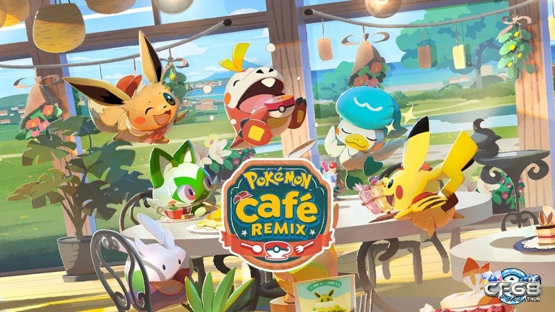 Top 10 game mobile - Pokemon Cafe Mix