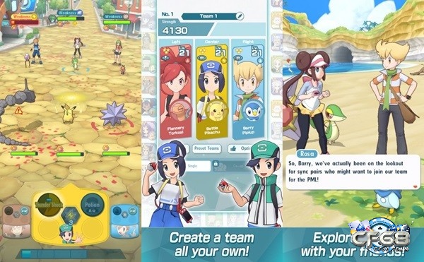 Pokemon Masters có cốt truyện bám sát nguyên tác nhất