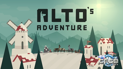 Tham gia hành trình trượt tuyết phiêu lưu trong Alto's Adventure