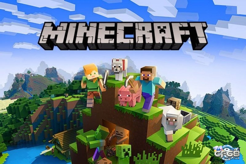 Game Mincraft với đồ hoạ Voxel khá ấn tượng