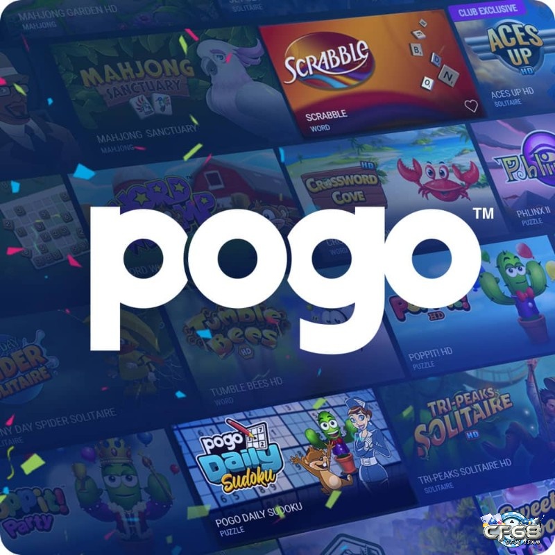 Trang web game mobile - Pogo.com